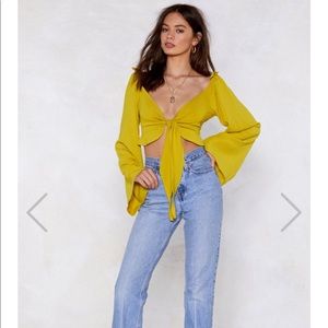 50% off through Friday! Dreams cropped blouse